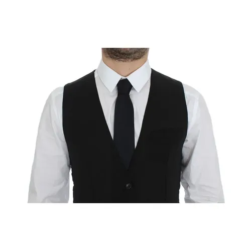 Suits > Suit Vests - - Dolce & Gabbana - Modalova
