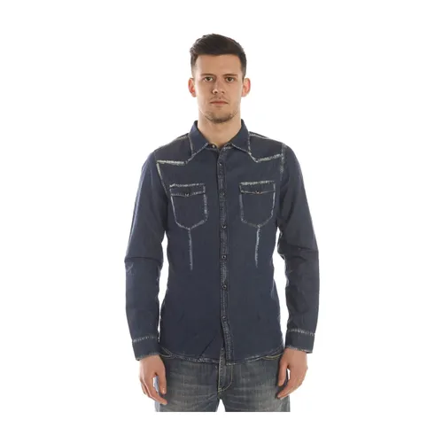 Shirts > Denim Shirts - - Daniele Alessandrini - Modalova