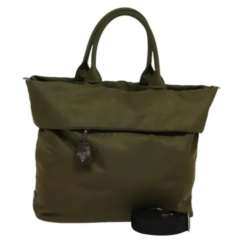 Pre-owned > Pre-owned Bags > Pre-owned Tote Bags - - Prada Vintage - Modalova