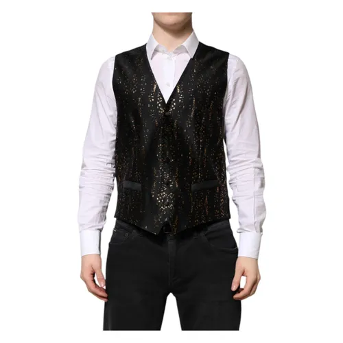Suits > Suit Vests - - Dolce & Gabbana - Modalova