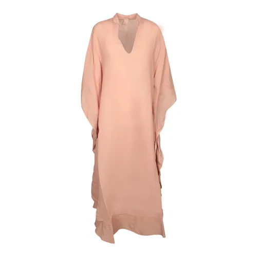 Dresses > Day Dresses > Maxi Dresses - - 120% Lino - Modalova