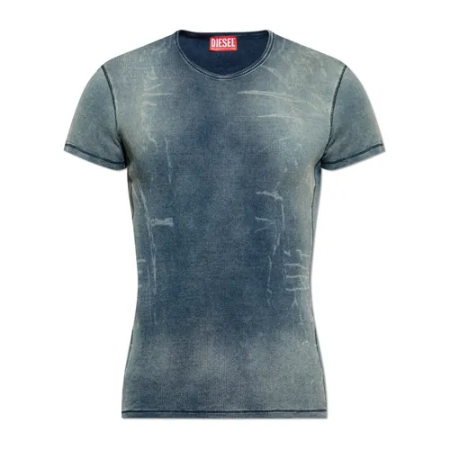 Diesel - Tops > T-Shirts - Blue - Diesel - Modalova