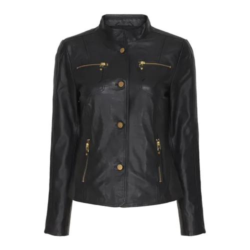 Jackets > Leather Jackets - - Btfcph - Modalova