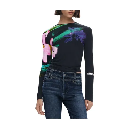 Tops > Long Sleeve Tops - - Desigual - Modalova