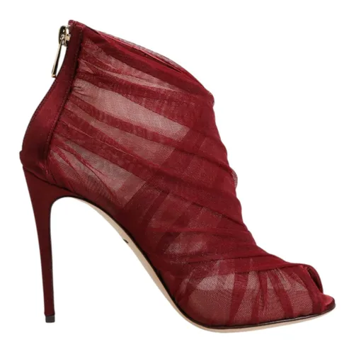 Shoes > Boots > Heeled Boots - - Dolce & Gabbana - Modalova
