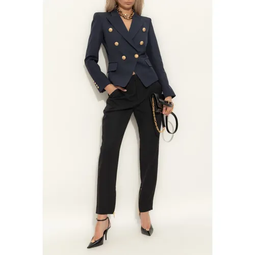 Trousers > Slim-fit Trousers - - Balmain - Modalova