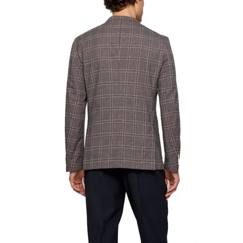 Hugo - Jackets > Blazers - Purple - Hugo - Modalova