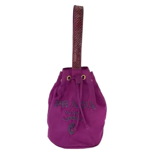 Pre-owned > Pre-owned Bags > Pre-owned Bucket Bags - - Prada Vintage - Modalova