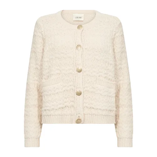 Knitwear > Cardigans - - Cream - Modalova