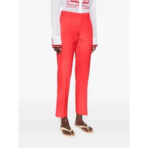 Trousers > Cropped Trousers - - Ermanno Scervino - Modalova