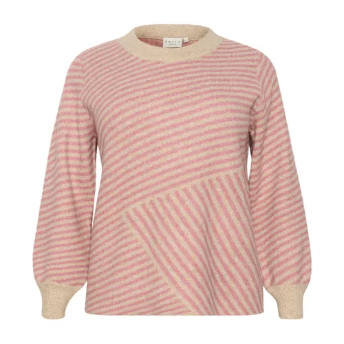 Knitwear > Round-neck Knitwear - - Kaffe Curve - Modalova