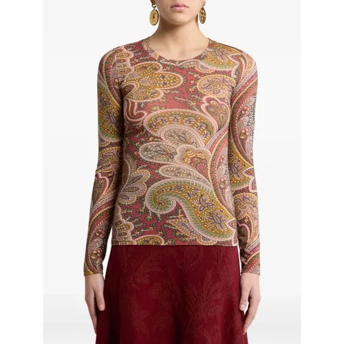 Tops > Long Sleeve Tops - - Etro - Modalova