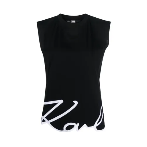 Tops > Sleeveless Tops - - Karl Lagerfeld - Modalova