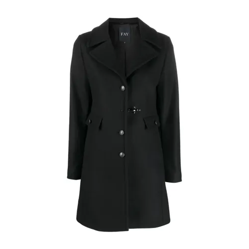 Coats > Single-Breasted Coats - - Fay - Modalova