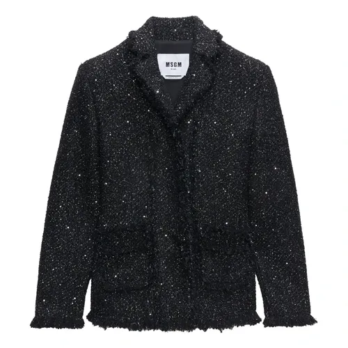 Jackets > Light Jackets - - Msgm - Modalova