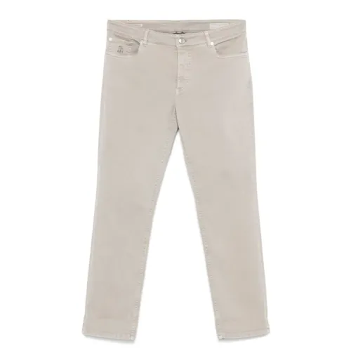 Trousers > Straight Trousers - - Brunello Cucinelli - Modalova