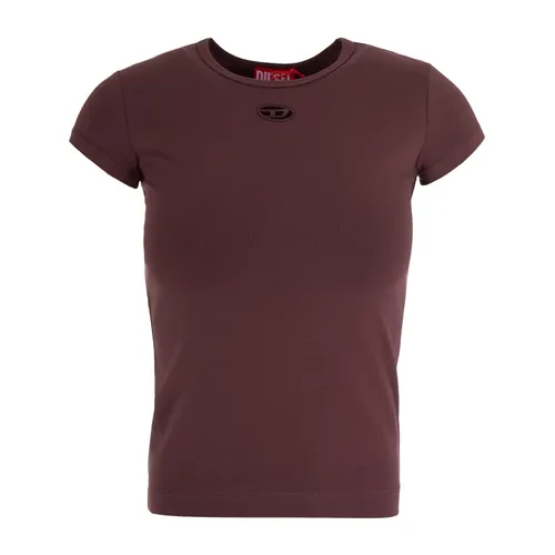 Diesel - Tops > T-Shirts - Brown - Diesel - Modalova