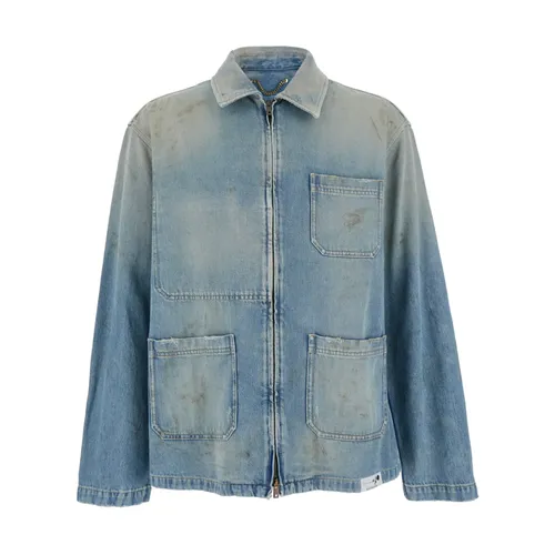 Jackets > Denim Jackets - - Golden Goose - Modalova