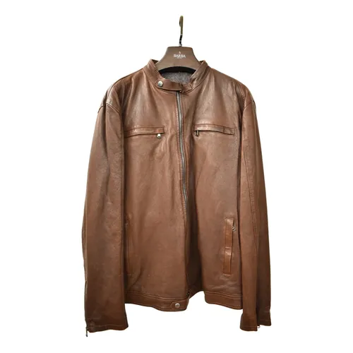Jackets > Leather Jackets - - Barba - Modalova