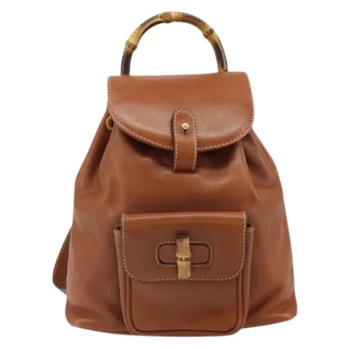 Pre-owned > Pre-owned Bags > Pre-owned Backpacks - - Gucci Vintage - Modalova