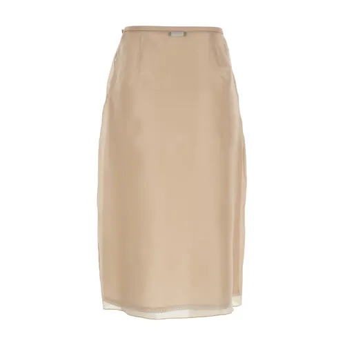 Skirts > Midi Skirts - - Plain - Modalova