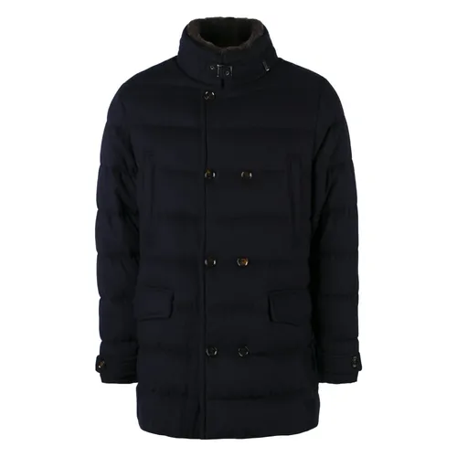 Moorer - Coats > Parkas - Blue - Moorer - Modalova