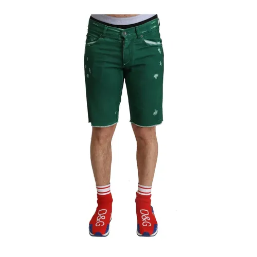 Shorts > Denim Shorts - - Dolce & Gabbana - Modalova