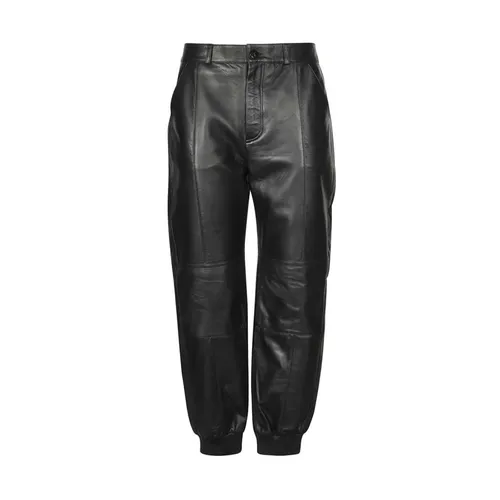Trousers > Leather Trousers - - Karl Lagerfeld - Modalova