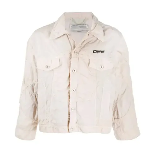 Jackets > Light Jackets - - Off White - Modalova