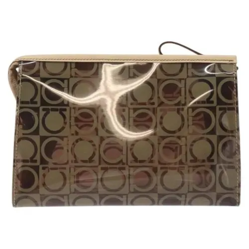Pre-owned > Pre-owned Bags > Pre-owned Clutches - - Salvatore Ferragamo Pre-owned - Modalova