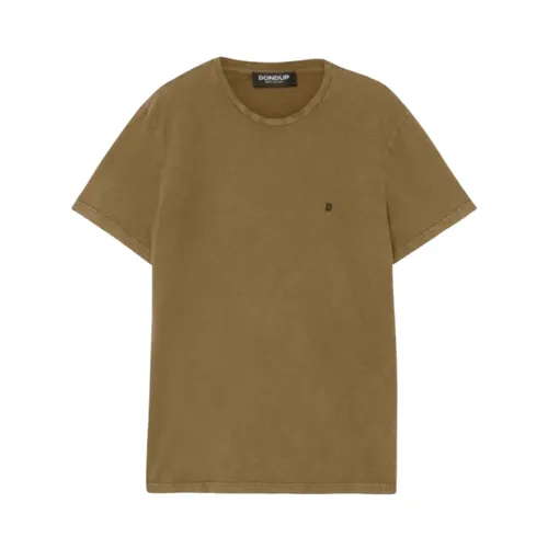 Dondup - Tops > T-Shirts - Brown - Dondup - Modalova
