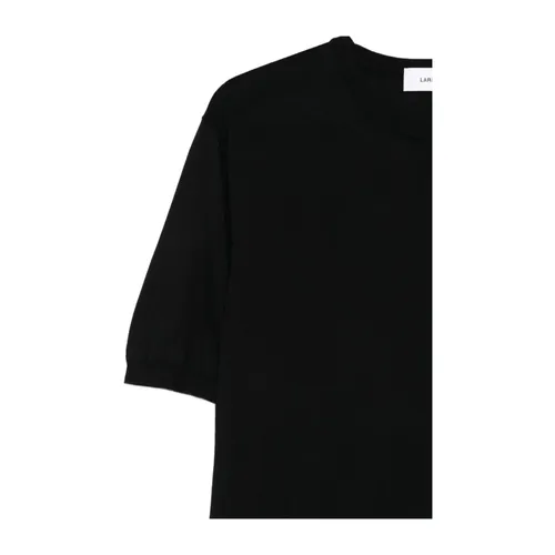 Lardini - Tops > T-Shirts - Black - Lardini - Modalova