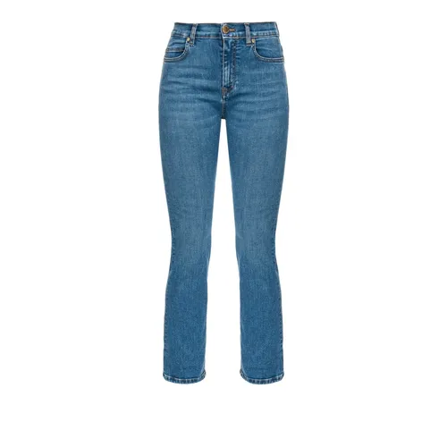 Jeans > Cropped Jeans - - Pinko - Modalova