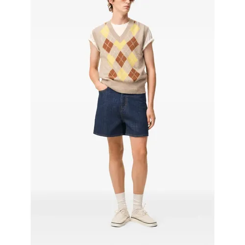 Shorts > Denim Shorts - - Ami Paris - Modalova
