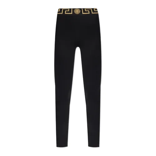 Trousers > Leggings - - Versace - Modalova