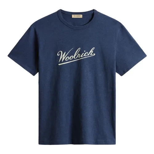 Woolrich - Tops > T-Shirts - Blue - Woolrich - Modalova