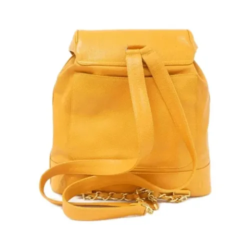 Pre-owned > Pre-owned Bags > Pre-owned Backpacks - - Chanel Vintage - Modalova