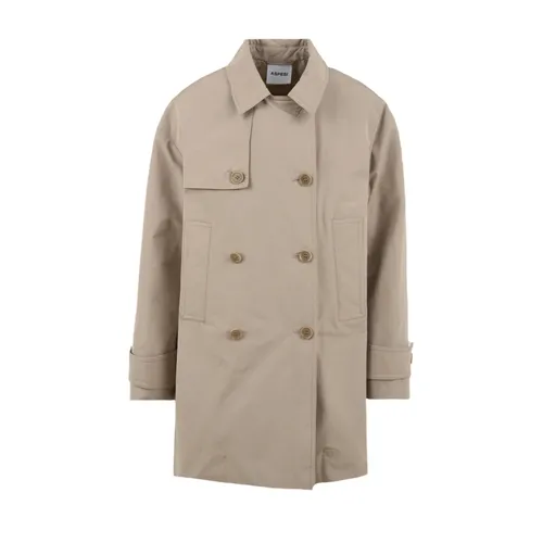 Coats > Double-Breasted Coats - - Aspesi - Modalova