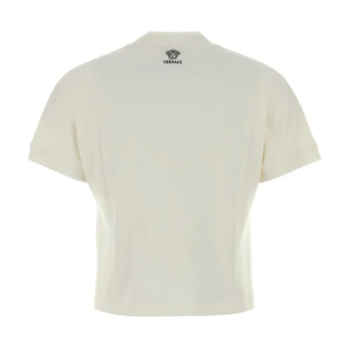 Versace - Tops > T-Shirts - White - Versace - Modalova