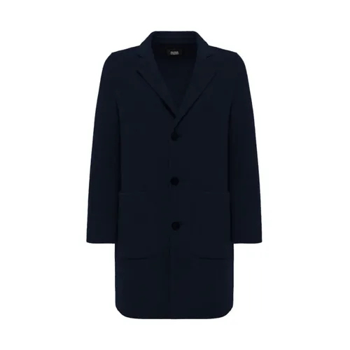Coats > Single-Breasted Coats - - Alpha Studio - Modalova