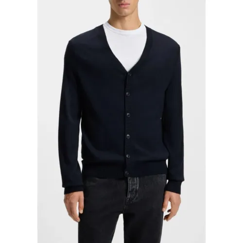 Knitwear > Cardigans - - Hugo - Modalova