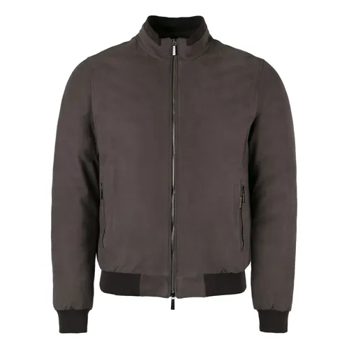 Jackets > Leather Jackets - - Moorer - Modalova