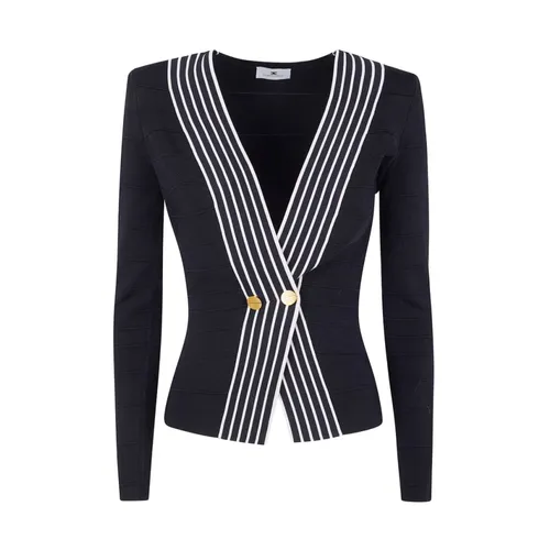 Knitwear > Cardigans - - Elisabetta Franchi - Modalova