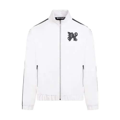Jackets > Leather Jackets - - Palm Angels - Modalova