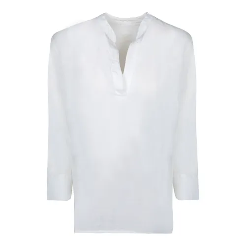 Blouses & Shirts > Blouses - - 120% Lino - Modalova