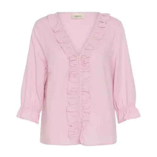 Blouses & Shirts > Blouses - - Cream - Modalova