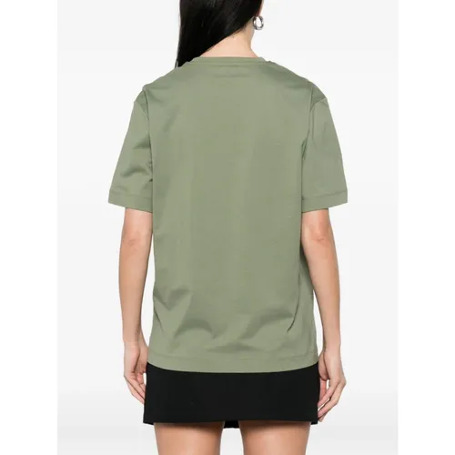 Pinko - Tops > T-Shirts - Green - Pinko - Modalova
