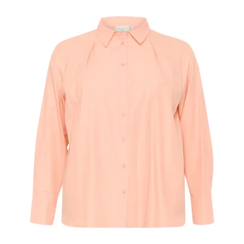Blouses & Shirts > Shirts - - Kaffe Curve - Modalova