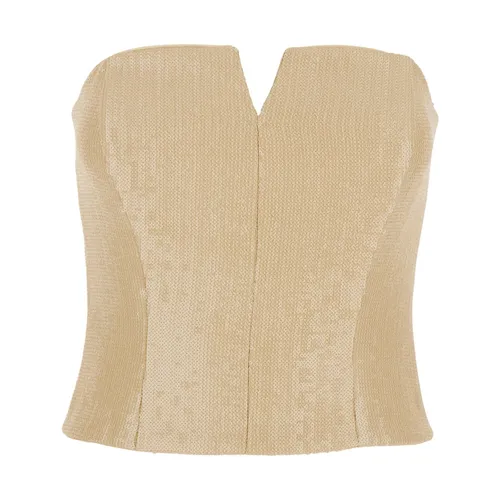 Tops > Sleeveless Tops - - Federica Tosi - Modalova