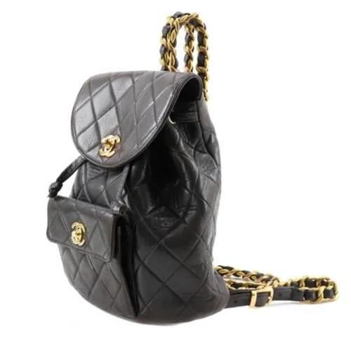 Pre-owned > Pre-owned Bags > Pre-owned Backpacks - - Chanel Vintage - Modalova